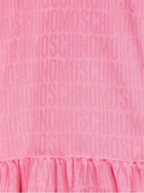 abito bambina fucsia MOSCHINO KIDS | MDV0BDM0J03/86197